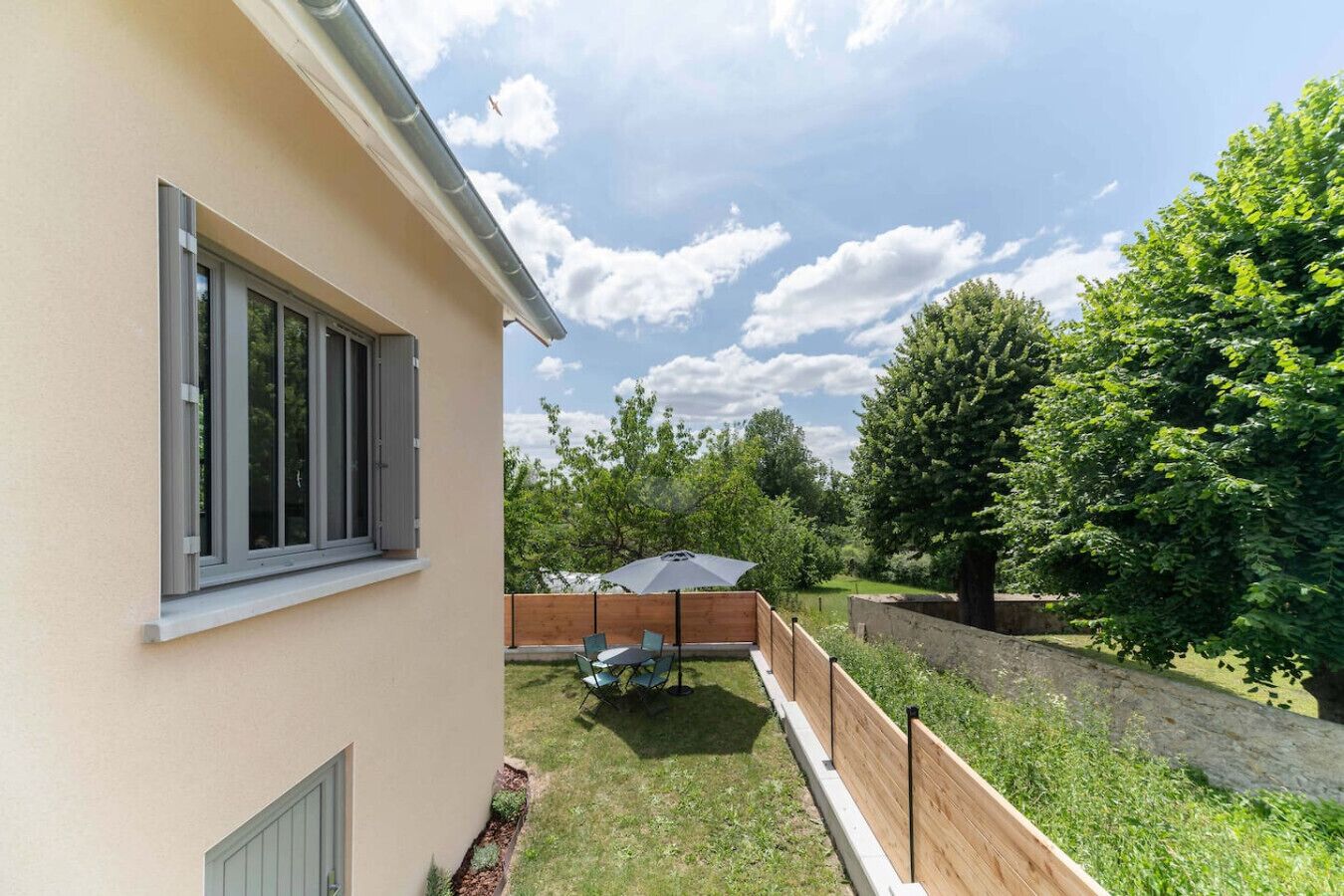 Enceinte de l’hébergement