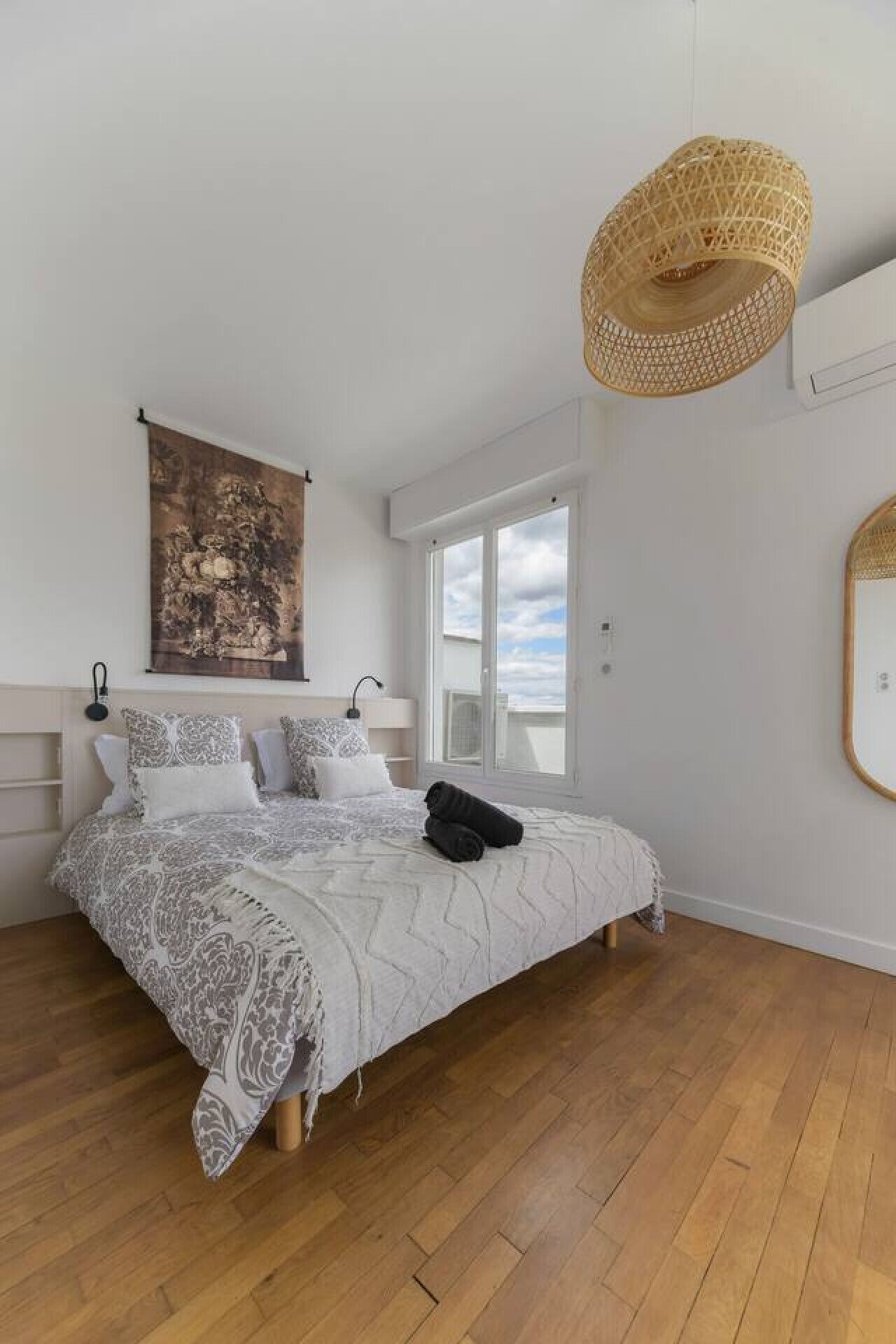 1 bedroom, iron/ironing board, travel crib, WiFi