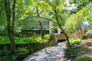 Exterior - 5BR Estate w/ Guesthouse | Free Tix | Waterfall (Hendersonville)