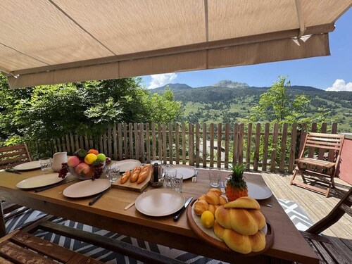 Terraza, balcón, chimenea o estufa a leña, tv, local para esquís, 200m², Vars