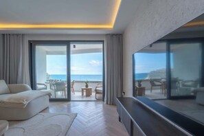 Flat-screen TV, offices