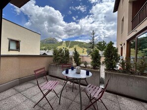 Outdoor dining - 200m from shops, 1st floor, balcony, tv, ski locker, 50m², Montgenèvre (Montgenèvre)