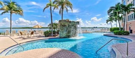 Condo, 1 King Bed with Sofa bed (Lovers Key #1106) | Pool
