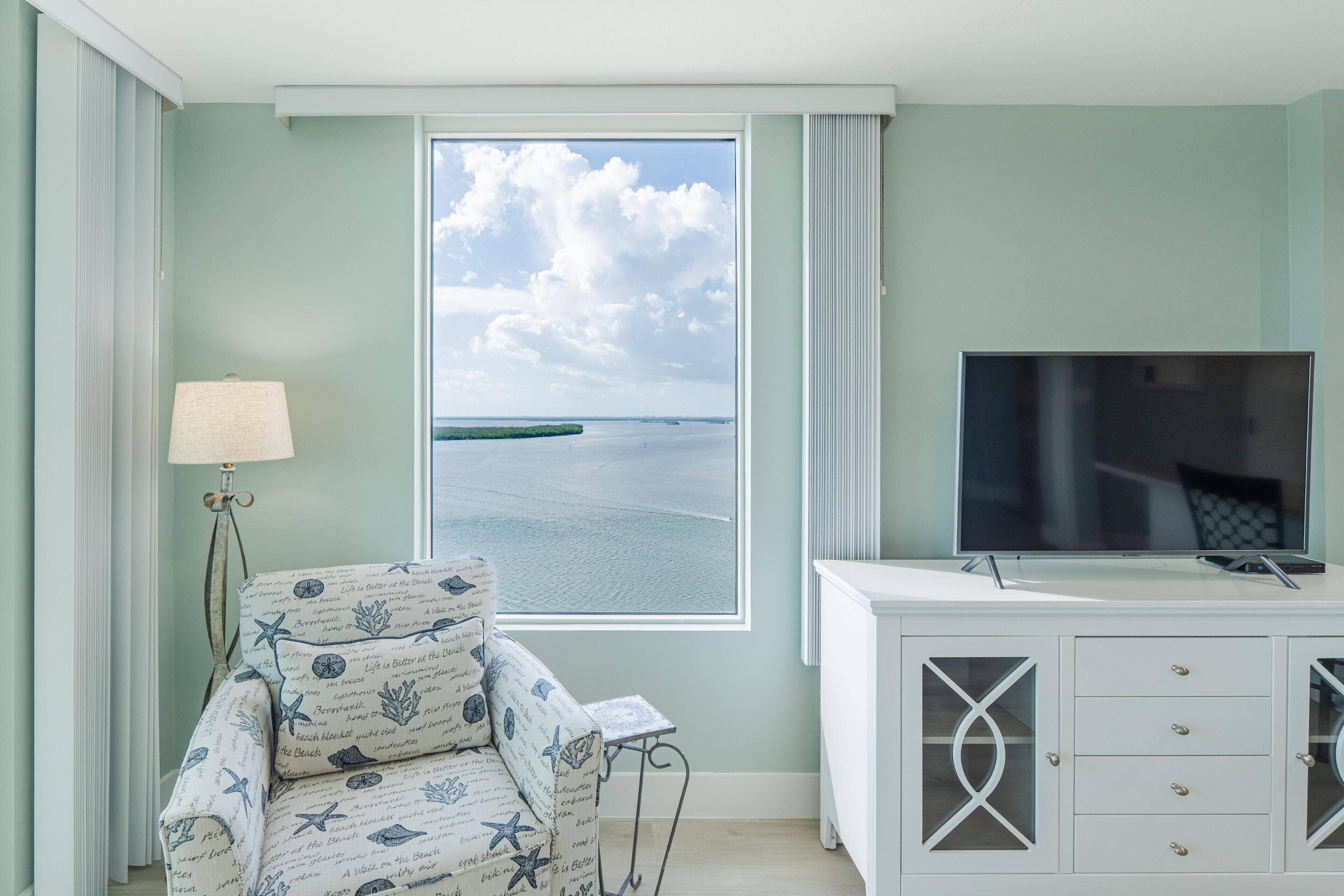 Huoneisto, 1 suuri parisänky ja vuodesohva (Lovers Key #1106) | Oleskelualue