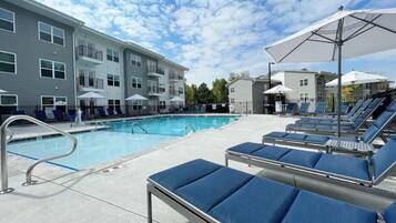 Seasonal outdoor pool