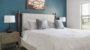 Apartment, 1 Schlafzimmer | Individuell dekoriert, individuell eingerichtet, Bettwäsche