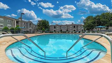 Seasonal outdoor pool
