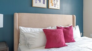 Individually decorated, individually furnished, bed sheets