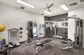 Fitnessbereich