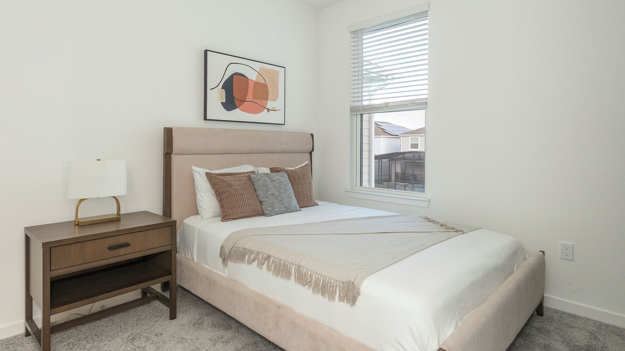 Individueel gedecoreerd, individueel gemeubileerd, beddengoed