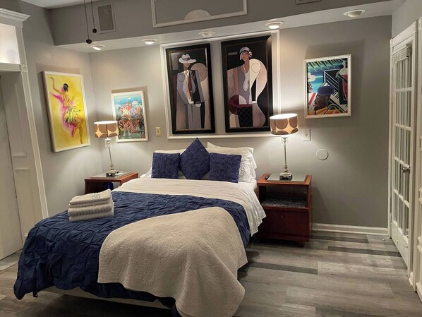 1 makuuhuone, silitysrauta/-lauta, Wi-Fi, vuodevaatteet