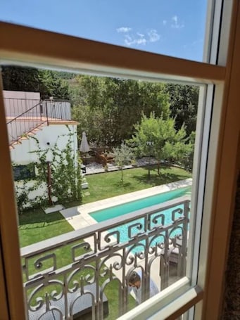 Classic Double Room, Balcony, Garden View | Balcony view