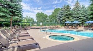 Außenpool, beheizter Pool