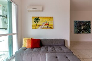 Apartamento básico | Zona de estar