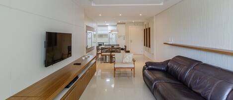 Basic Apartment | Living area | 32-inch Smart TV with digital channels