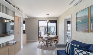 Apartamento básico | Área de estar