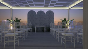 Area per matrimoni all'aperto