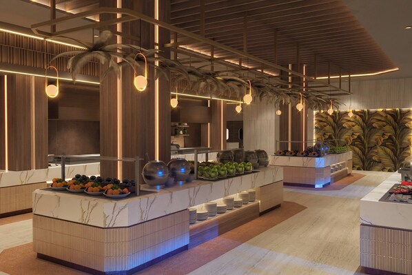 9 restaurants, breakfast served