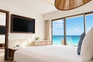 Ropa de cama de alta calidad y minibar con artículos gratuitos 