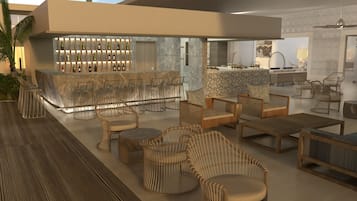 3 bares/lounges, bar molhado