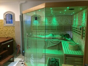 Sauna, bañera de hidromasaje