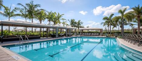 Außenpool, beheizter Pool