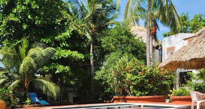 Pool and Oceanview 3bdrm house Steps to Manzanillo Beach