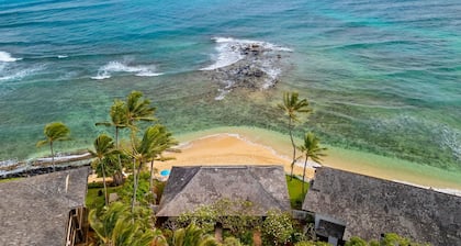 Beachfront 1BR 1BA condo on beautiful Poipu Beach Kiahuna #2