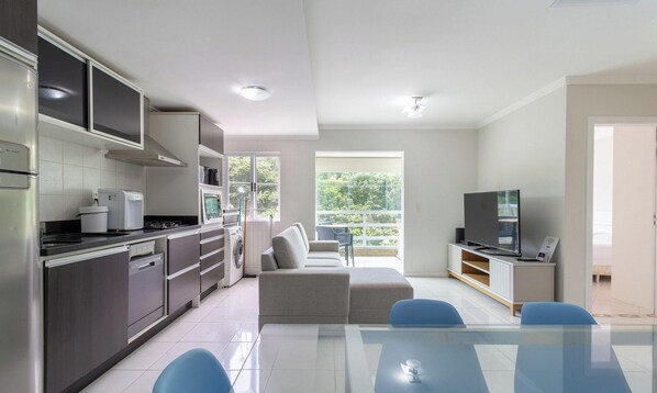 Basic Apartment | Interior - Apt With Balcony, few Minutes From the sea Ccb103 (Florianópolis)