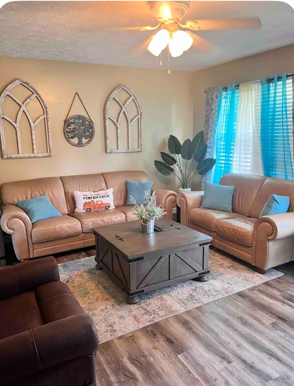 Télévision, cheminée