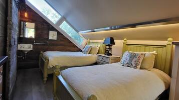 2 chambres, bureau, Wi-Fi gratuit, draps fournis