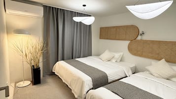 2 habitaciones, wifi gratis y ropa de cama