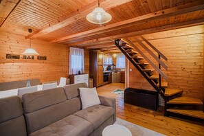 Interior - Log Cabin Vista View - Two Bedroom Cabin (Bizeljsko)