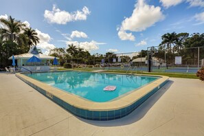 Piscine chauffée