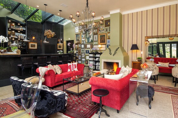 Entrada de la propiedad