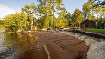Private beach