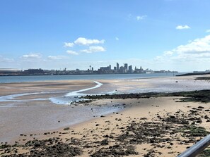 Vista a la playa o al mar