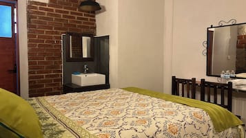 Family Double Room, 2 Queen Beds, Private Bathroom | Free WiFi