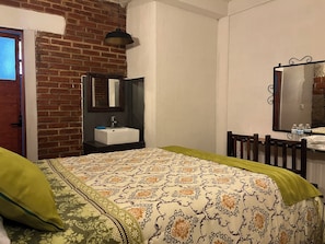 Family Double Room, 2 Queen Beds, Private Bathroom | Free WiFi
