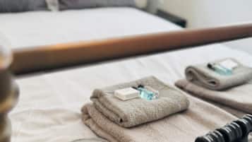 4 soverom, strykejern/-brett, wi-fi og sengetøy