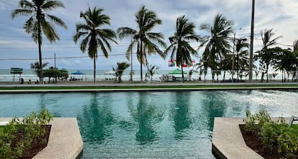 Beautiful ocean view apartment, steps from the ocean, Pacific Point 1104