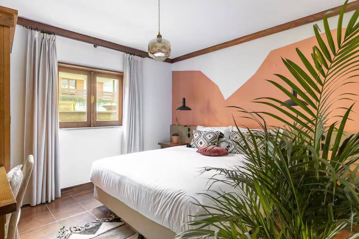 Appartement, balcon, vue lac