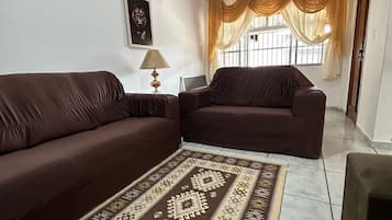 Premium House, Pool Access, Pool View | Living area | 40-inch Smart TV with digital channels, Netflix, streaming services