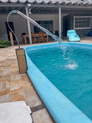 Maison Premium, accès piscine, vue piscine | Vue sur le jardin