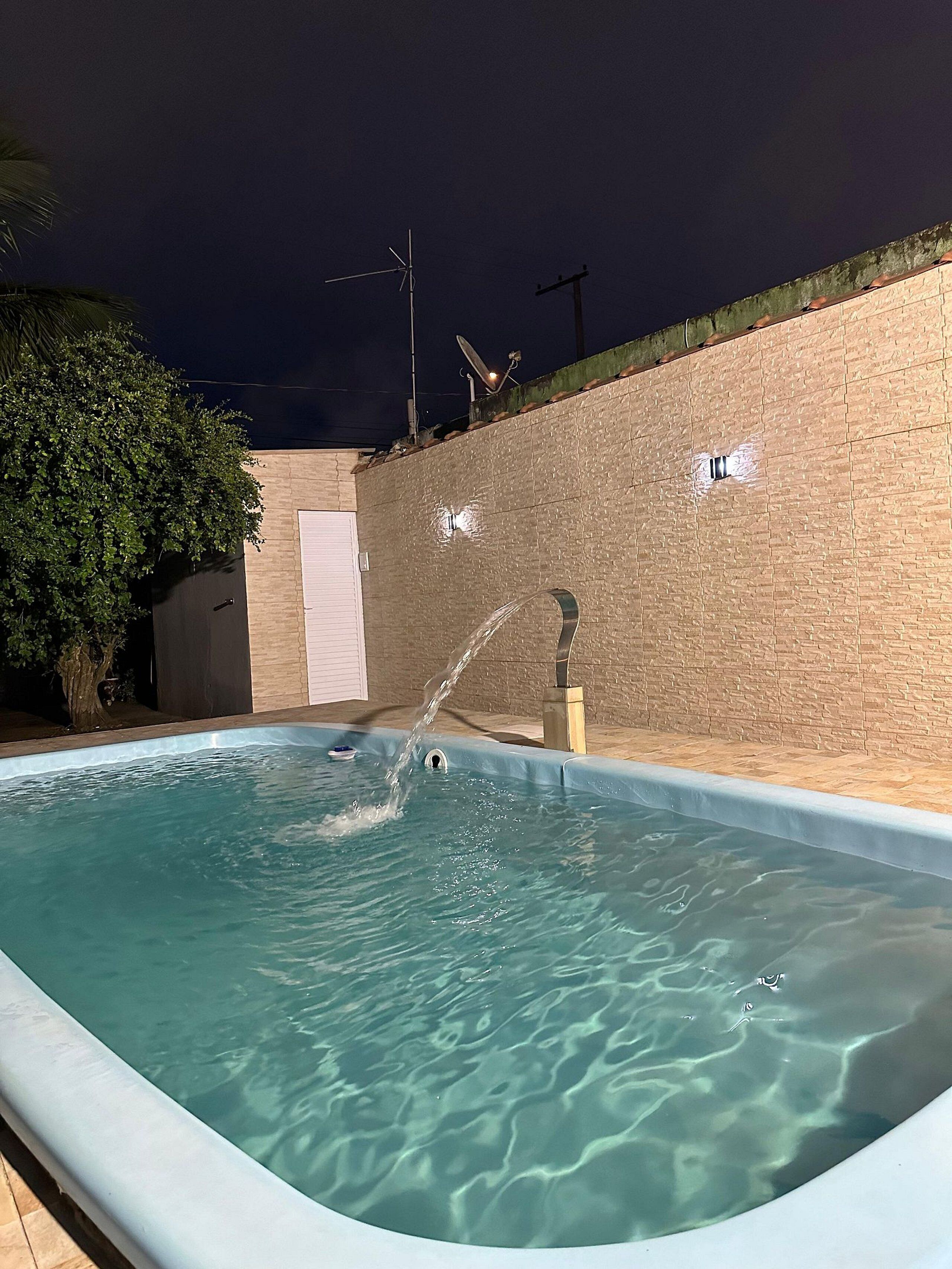 Front of property – evening/night