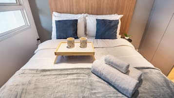 Appartement Confort, balcon, vue ville
