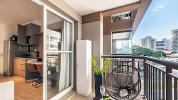 Appartement Confort, balcon, vue ville | Balcon