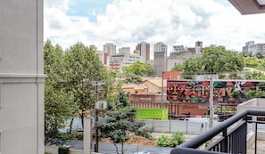 Economy Apartment, Balcony, City View | Terrace/patio
