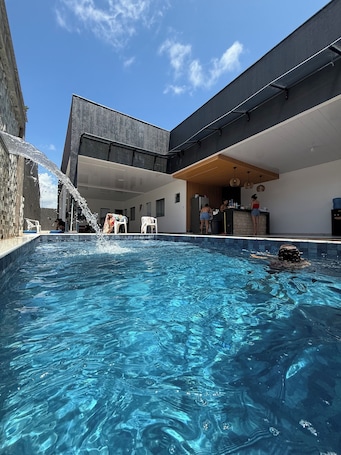 Pool. MC Style house in Salinas, PA, 8 beds and 4 suites