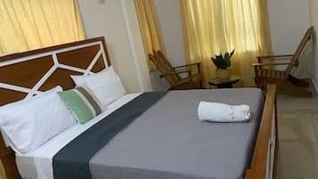2 habitaciones, internet y ropa de cama